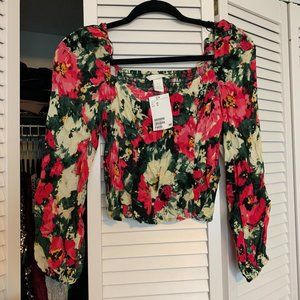 H&M Floral Top
